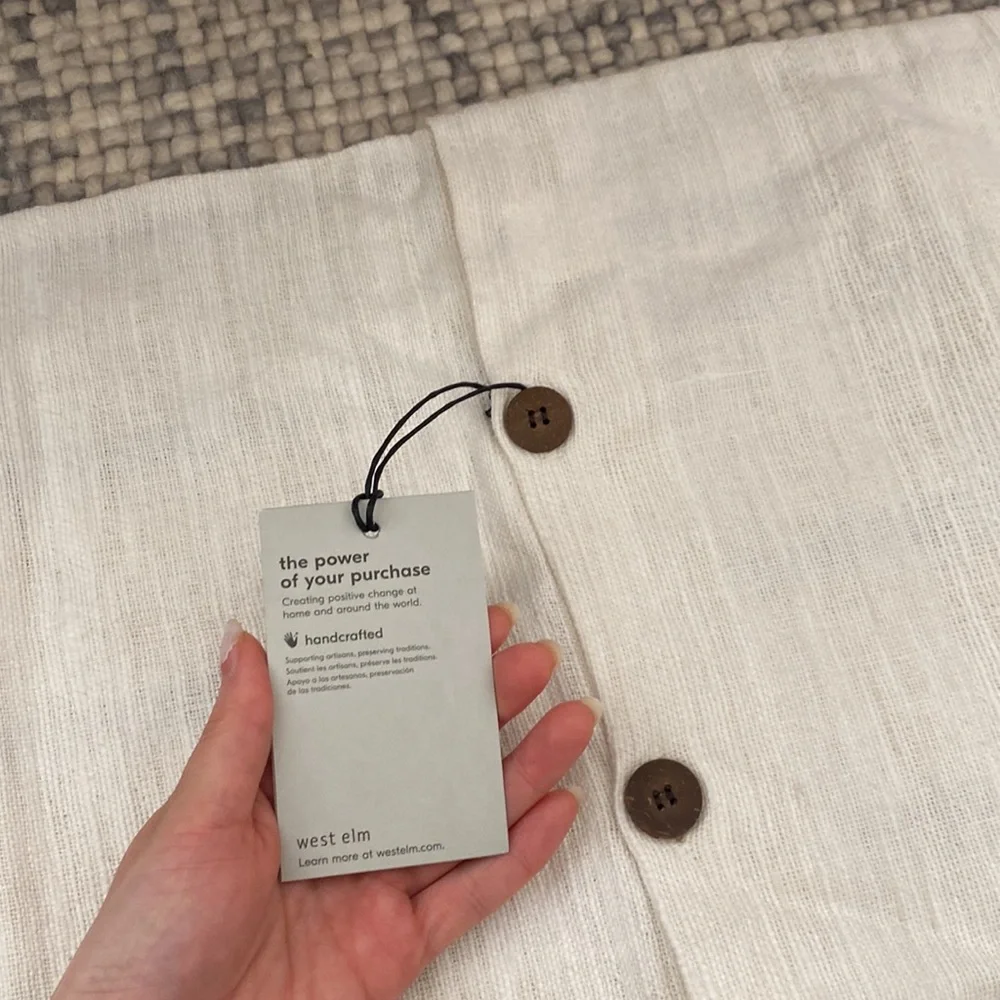 West Elm Pillow Cover - NWT